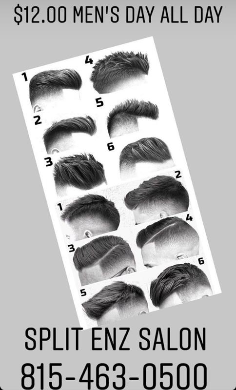Split Enz Salon New Lenox Il